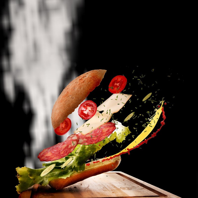 Vegetables in a traditional meal